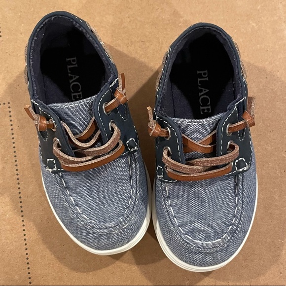 Children's Place Shoes | The Childrens Place Blue Boat Shoes | Color: Blue | Size: 6bb | Magalish's Closet